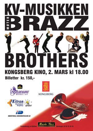 Vårkonsert 2003, gjester Brazz Brothers.